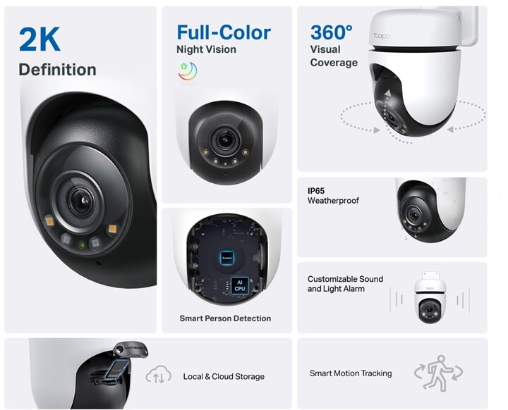 [OUTLET] Kamerë TP-LINK Tapo C510W