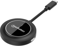 Adapter wireless HDMI Manhattan 1080p, transmetues USB C, rreze deri 30 m, i zi