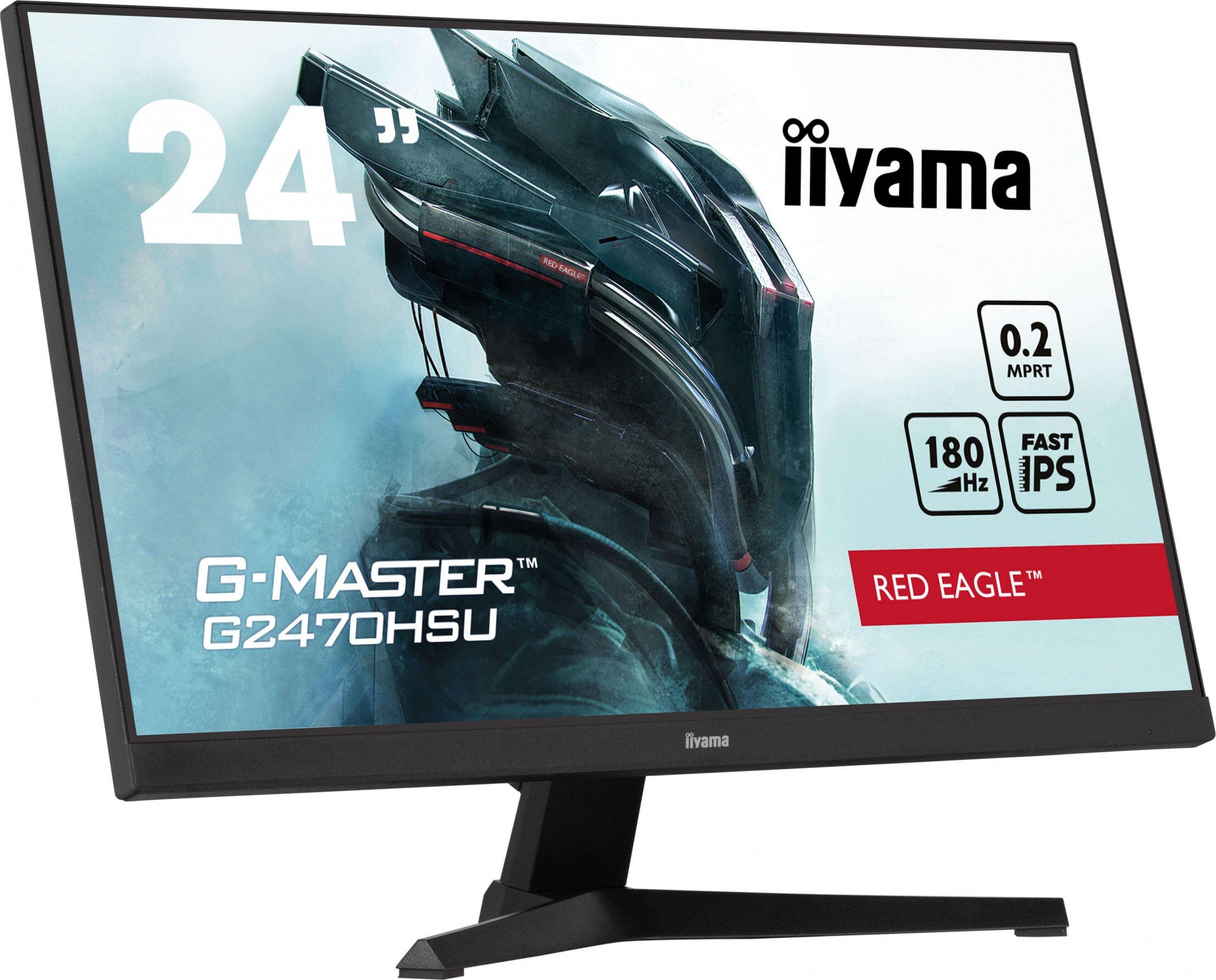 Monitor gaming Iiyama G-MASTER G2470HSU-B6, 23.8", Full HD, i zi