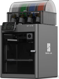 Printer 3D Bambu Lab X1E Combo, dhomë e ngrohur, kamera integruar, gri