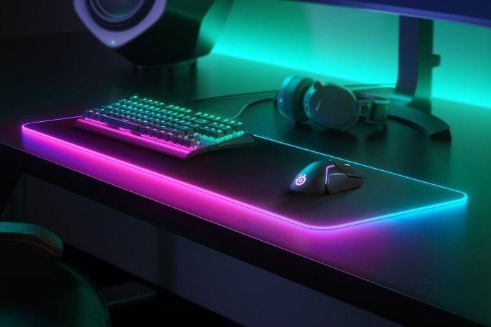 Shtresë gome STEELSeries, XL (63826), e zezë