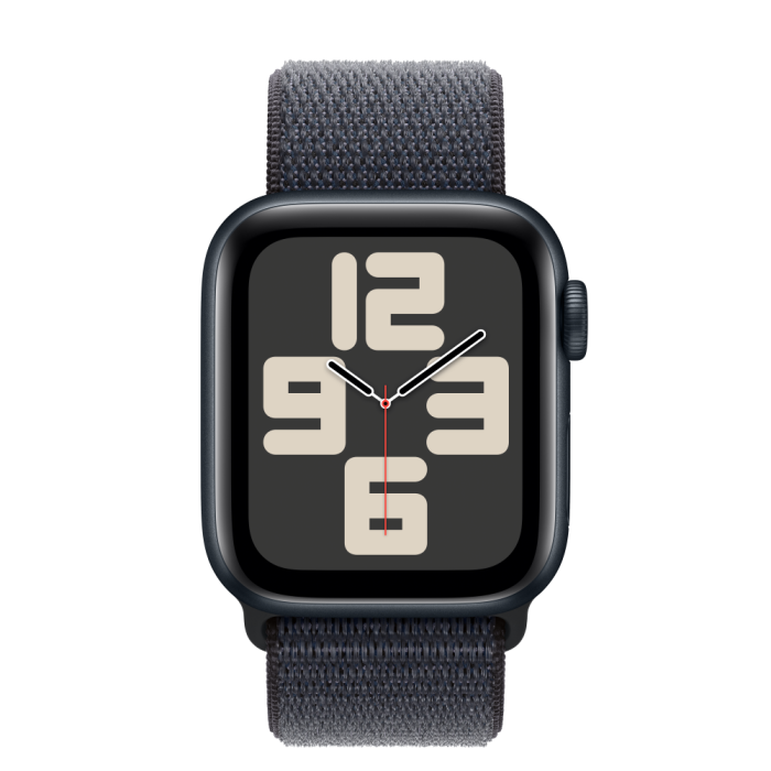[Ekspozuar] Apple Watch SE2 v3 GPS, 40mm, Midnight Aluminum Case with Ink Sport Loop
