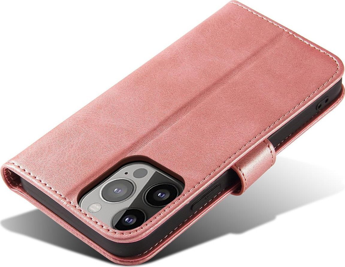 Këllëf magnetik për Samsung Galaxy A34 5G, me portofol, flip stand, rozë