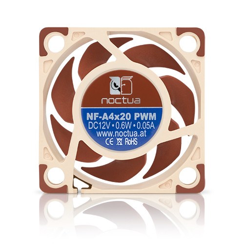 Ftohës Noctua NF-A4x20 PWM, 4 cm, i bronztë / bezhë