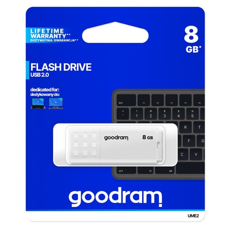 USB Goodram, 8 GB, USB Type-A