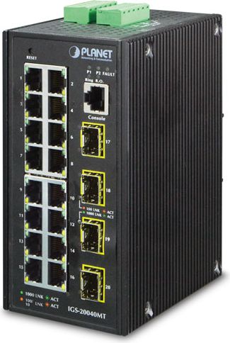 Switch Planet IGS-20040MT, 20 portësh