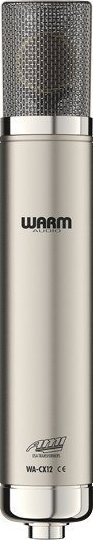 Mikrofon kondensator Warm Audio WA-CX12, me lampë, nikel