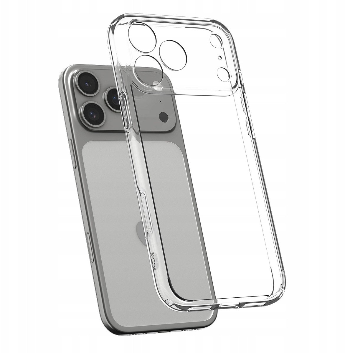 Маска за телефон Spigen Ultra Hybrid MagSafe за iPhone 17 Pro Max, транспарентна