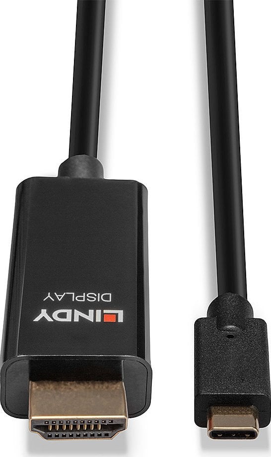 Kabllo adapter USB Type C në HDMI, 4K 60Hz HDR, 5m, e zezë