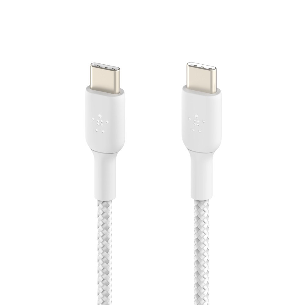 Kabllo USB-C Belkin BoostCharge, 60W, 1m, e bardhë