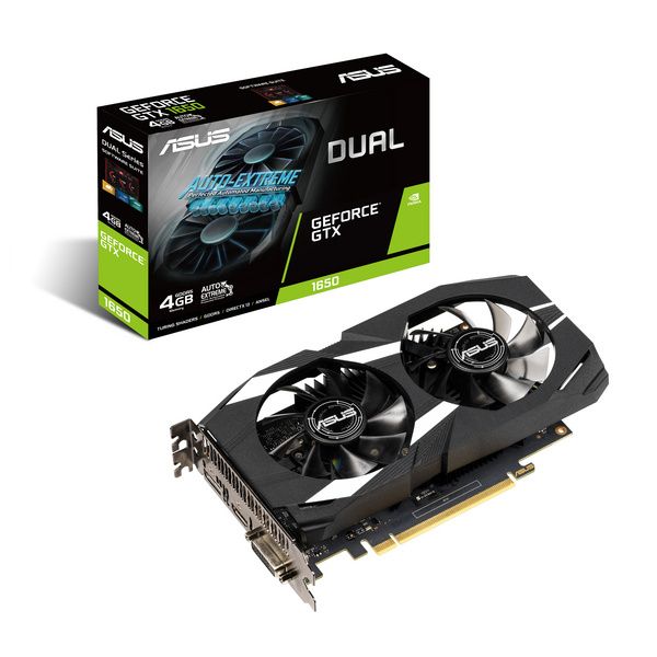 Kartelë grafike ASUS Dual -GTX1650-4G NVIDIA GeForce GTX 1650 4 GB GDDR5