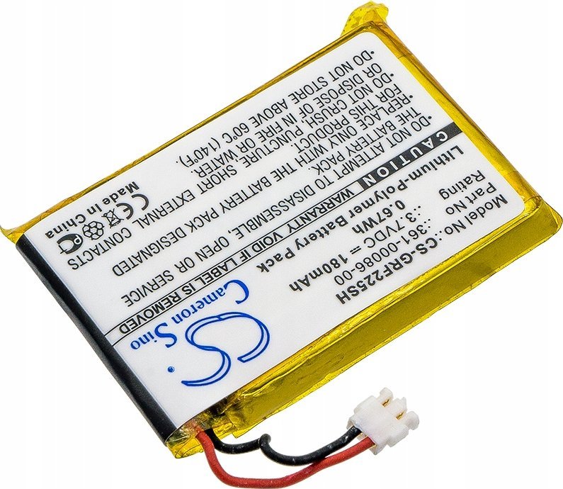 Bateri Li Polymer për smartwatch Garmin, GRM0371754, për Forerunner 225 235 630 735XT Approach G10