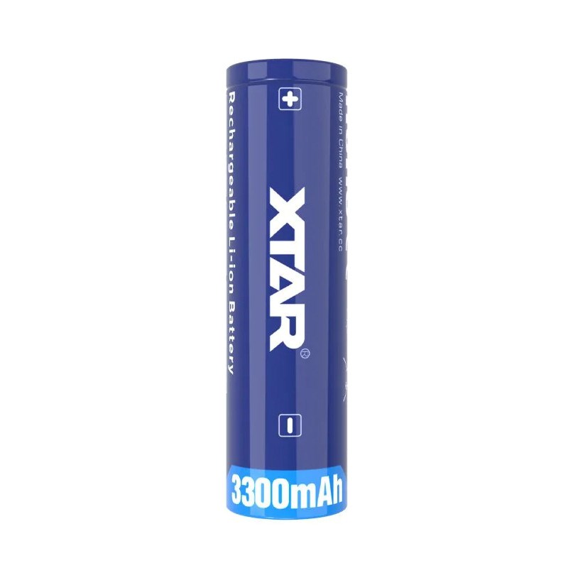 Bateri rikarikueshme XTAR 18650, Li-ion 3300mAh, 3.6V, blu