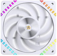 Ventilator PC Jonsbo HF2-120, 120mm, PWM, ARGB, i bardhë