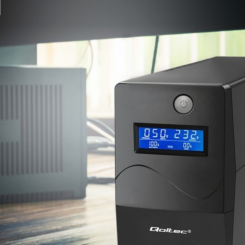 UPS Qoltec Monolith, 0.45 kVA, 240W