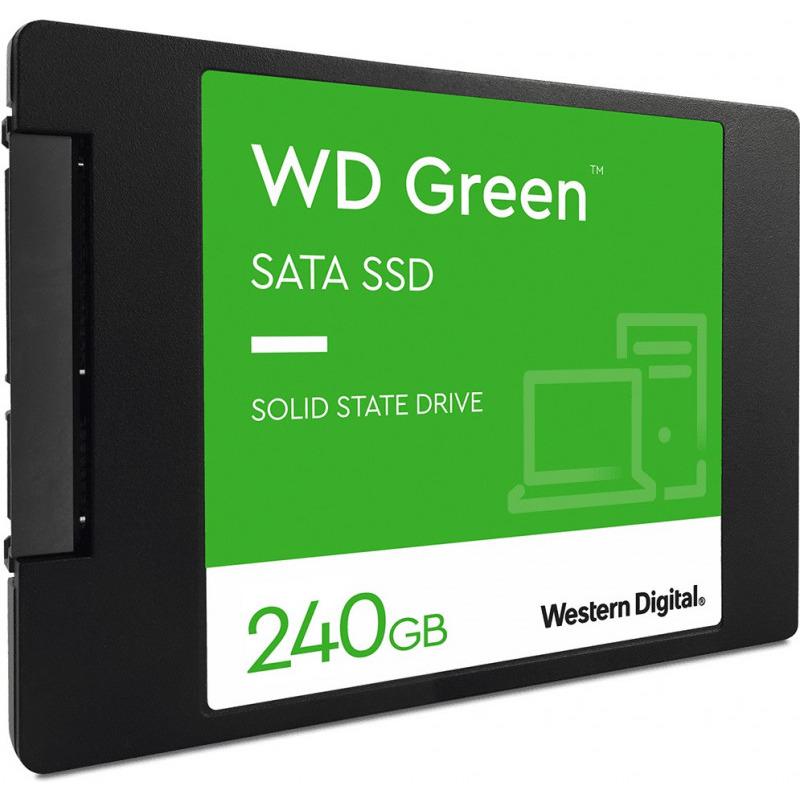SSD i brendshëm Western Digital WD Green WDS240G3G0A, 240GB, SATA III 2.5", deri 545 MB/s