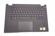 Tastierë laptopi Dell 81 Key, English International, me palmrest, e zezë