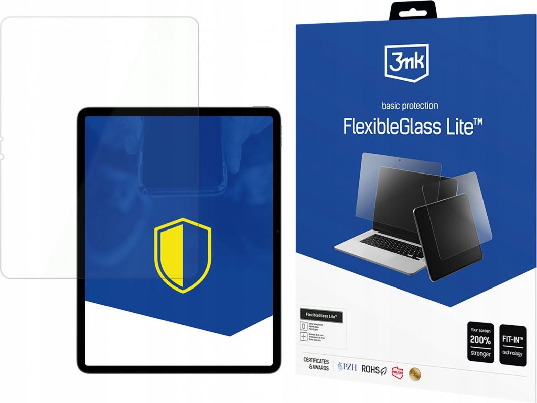 Xham mbrojtës 3MK FlexibleGlass Lite për Apple iPad Pro 13", xham hibrid, transparent