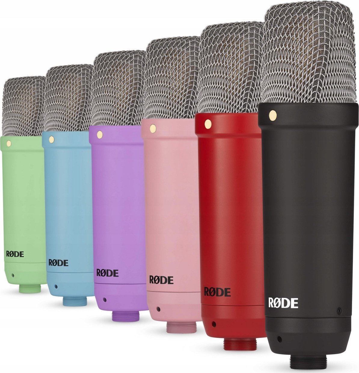 Mikrofon kondensator RODE NT1 Signature, kardioid, XLR, rozë