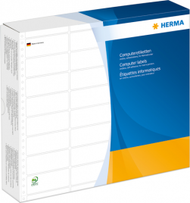Etiketa me barkod Herma Barcode Labels, 81.28 x 35.7 mm, 16000 copë, të bardha