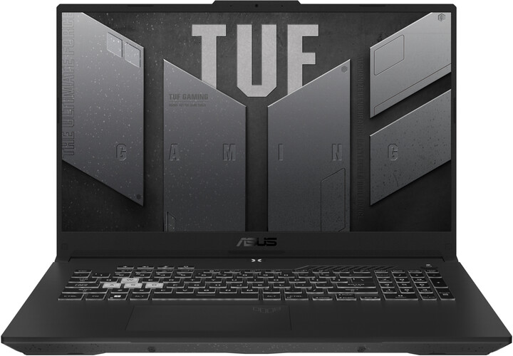 Laptop ASUS TUF Gaming F17 (2022), 17.3", Intel Core i7, 16GB RAM, 1TB SSD, NVIDIA GeForce RTX 3050, i hirtë