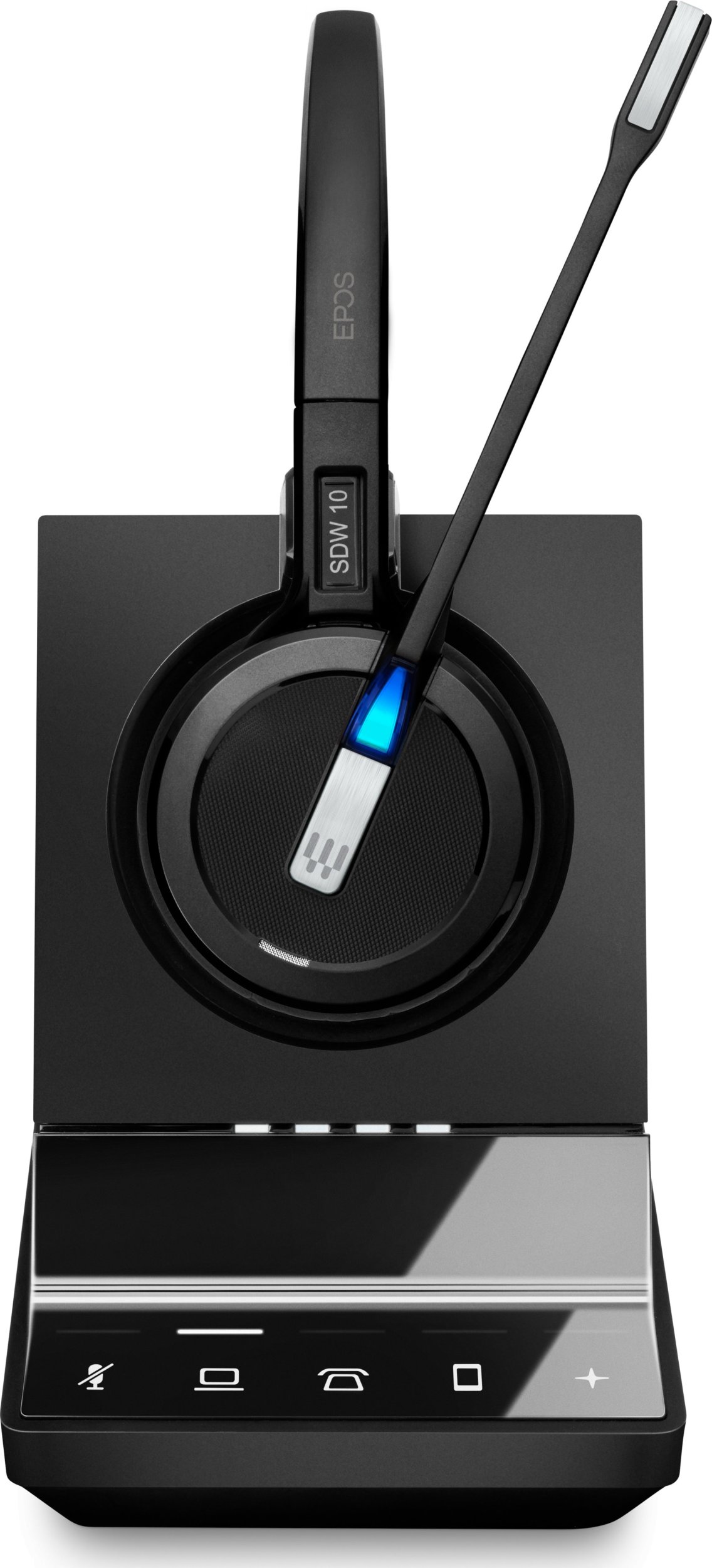 Headset EPOS IMPACT SDW 5015 Mono, DECT pa tela, 3 në 1, i zi