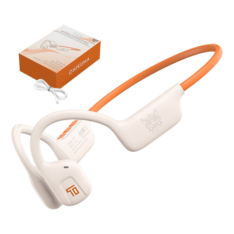 Kufje pa tela Onikuma T37, Bluetooth 5.3, Air Conduction, të bardha