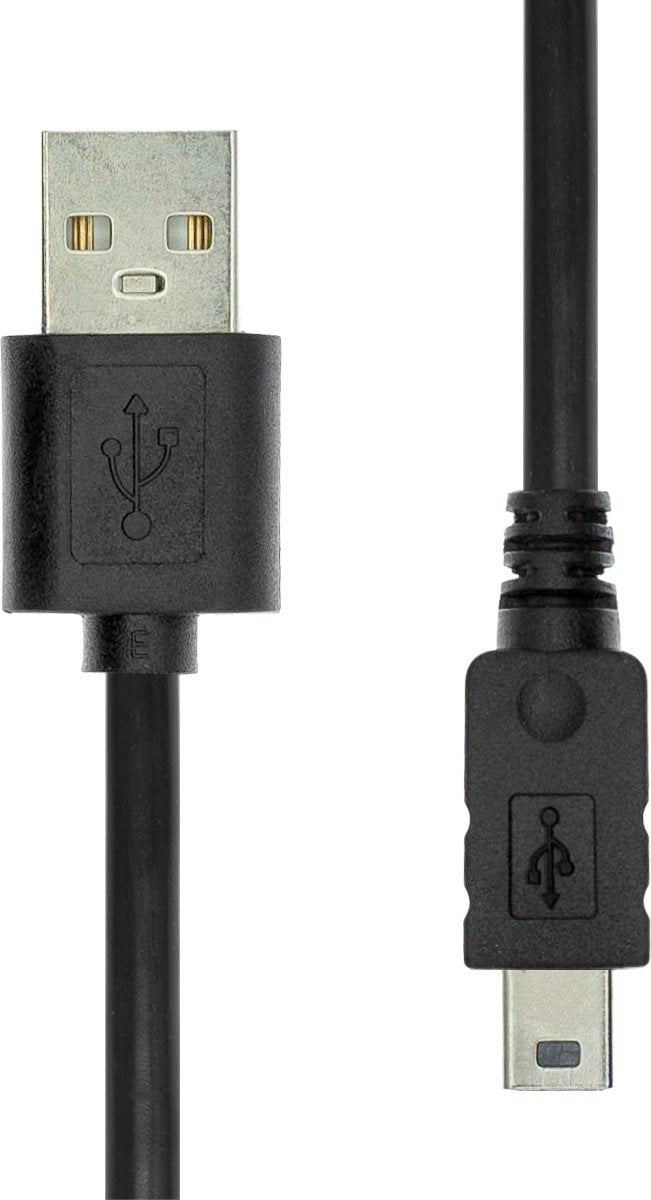 Kabllo USB ProXtend miniUSB në USB A, 0.5m, i zi
