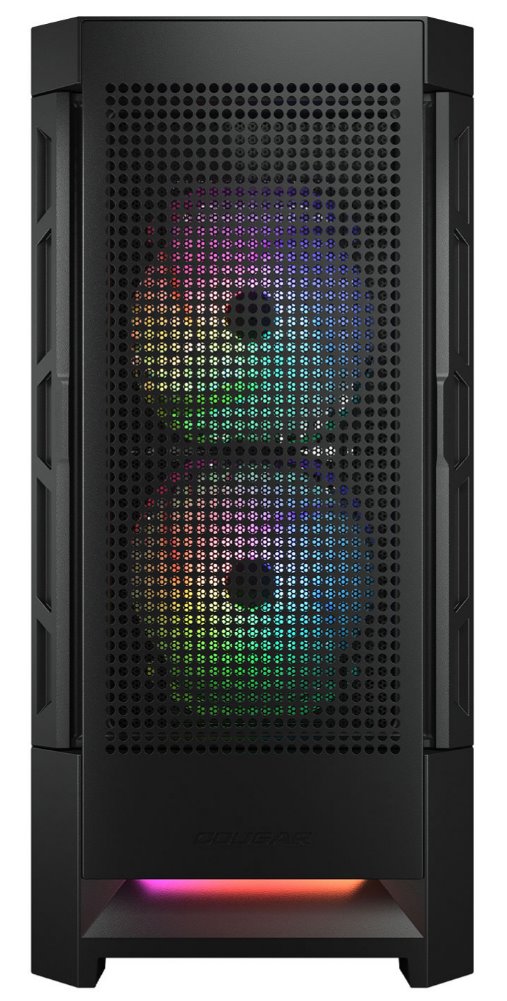Kasë COUGAR PC DUOFACE Pro Mid Tower, 2 x ARGB 140mm, 1x 120mm, e zezë
