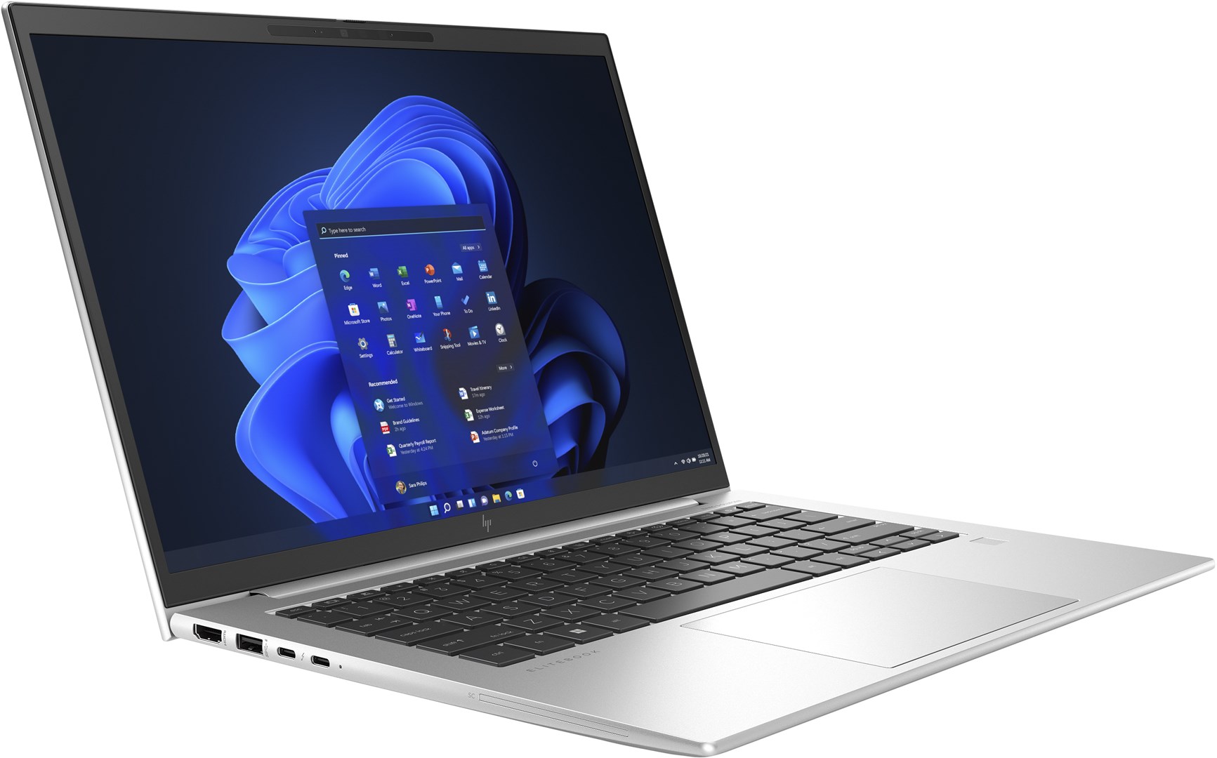 Лаптоп HP EliteBook 1040, 14", Intel i5-1235U, 16 GB RAM, 512 GB SSD, сребрен
