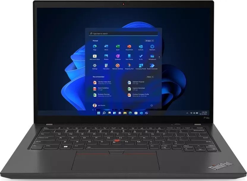 Laptop Lenovo ThinkPad P14s G4, 14", Intel Core i7 1360P, 32 GB RAM, 1 TB SSD, NVIDIA Quadro RTX A500, i zi