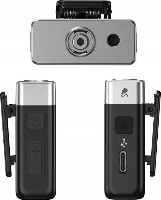 Mikrofon wireless Ulanzi AM18 U-Mic, stereo 2.4G, 100m rreze, i zi