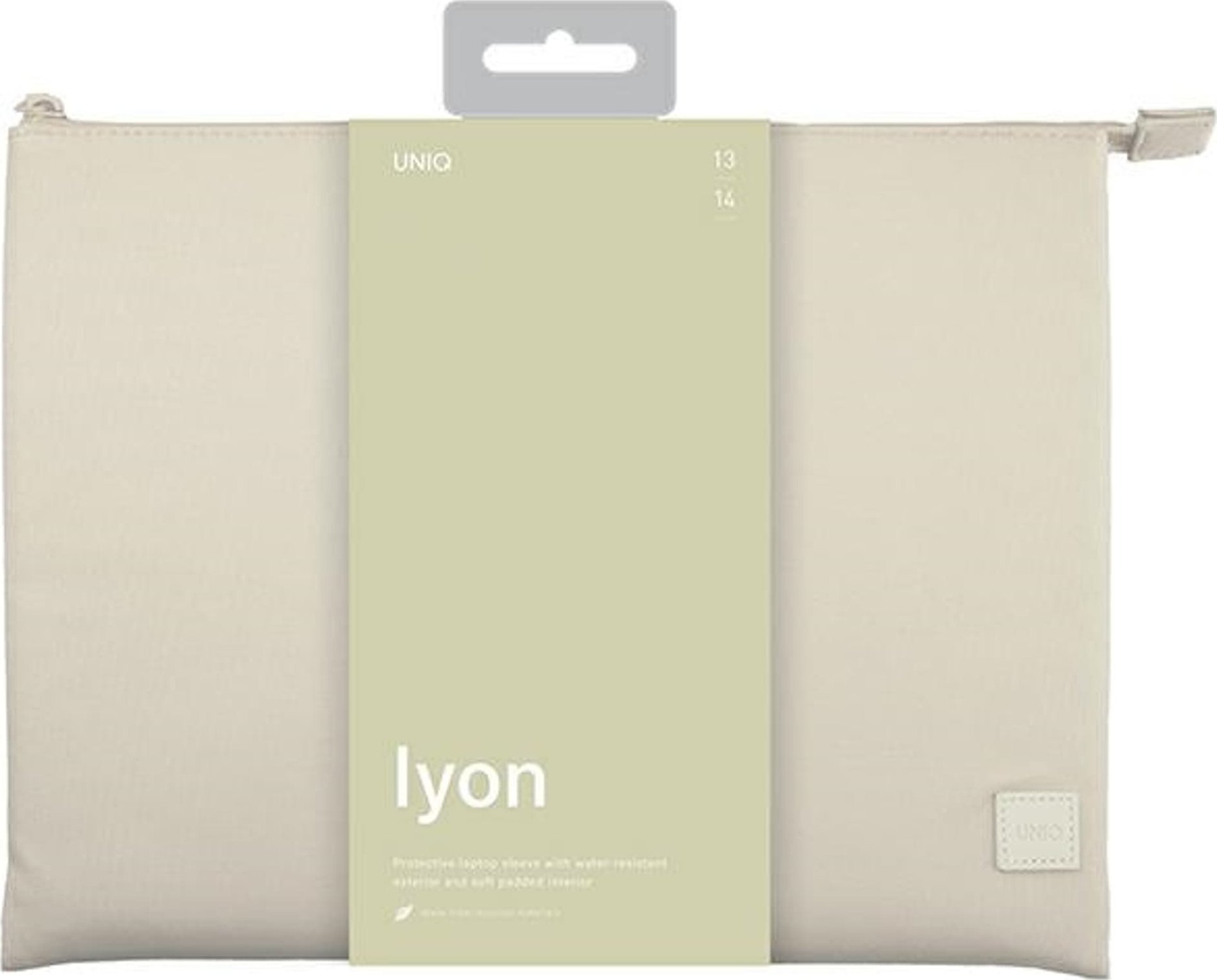 Mbulesë laptopi Uniq Lyon, 14", bezhë