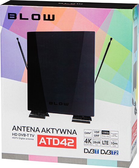 Antena televizive Blow DVB-T ATD42, aktive, filtër LTE