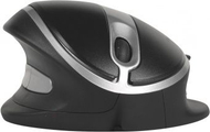 Mouse ergonomik BakkerElkhuizen Oyster, 6 butona, vertikal, i zi