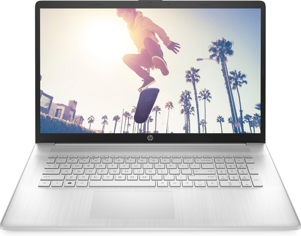 Лаптоп HP 17-cp0039nw HexaCore Ryzen 5 5500U 17,3"FHD 8GB 3200MHz SSD512 Radeon RX Vega 7Сив