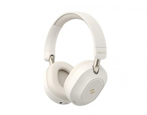 Kufje wireless Havit Life NC01H H668BT, Bluetooth, anulim aktiv i zhurmës, bezhë