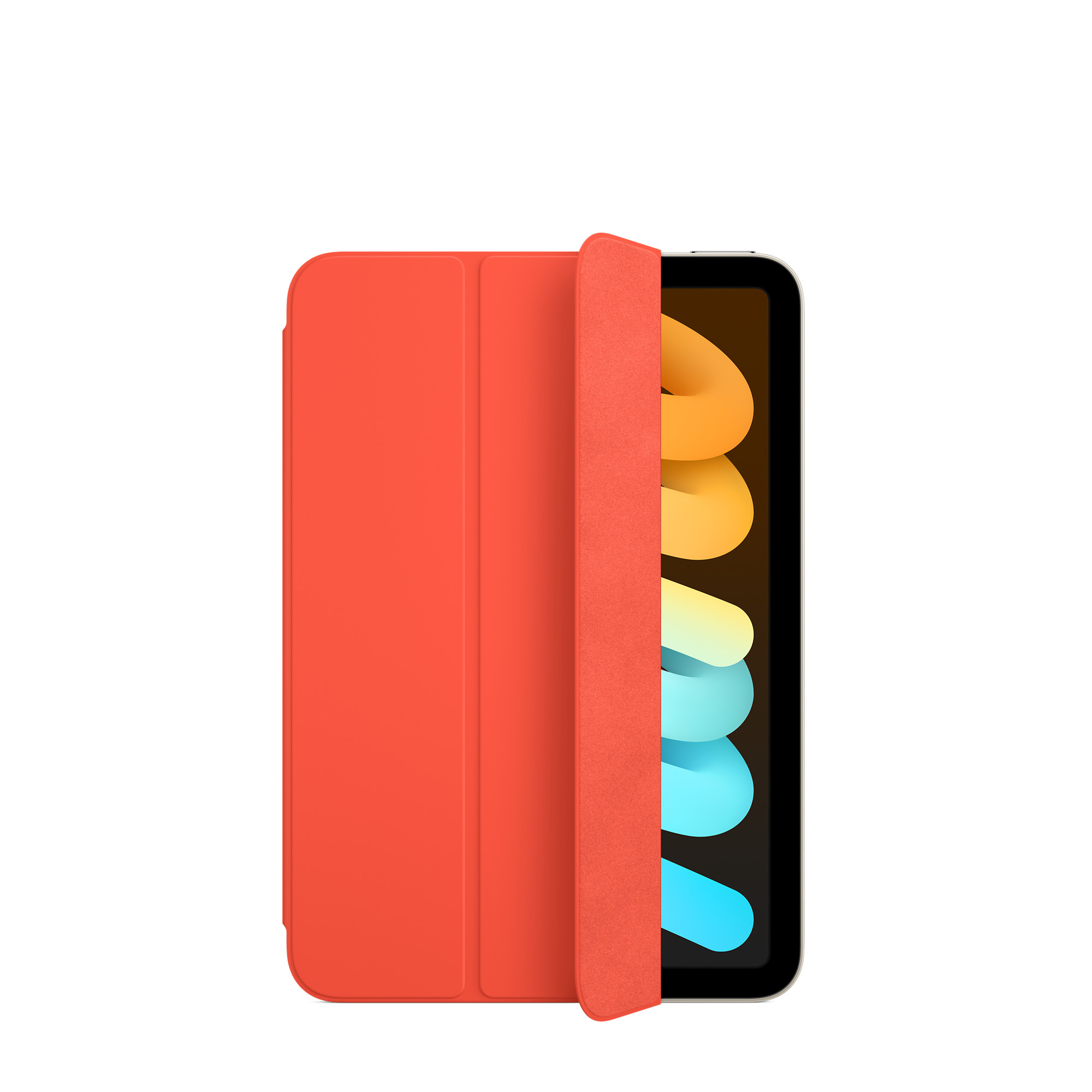 Apple Smart Folio for iPad mini (6th gen), Electric Orange (Seasonal Fall 2021)