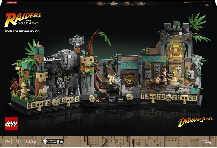 Set LEGO® Indiana Jones™ 77015 Temple of the Golden Idol