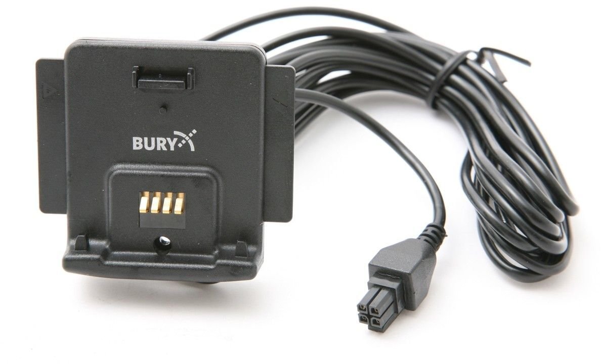 Mbajtës ekrani BURY CC 9060, për sistem hands free, i zi