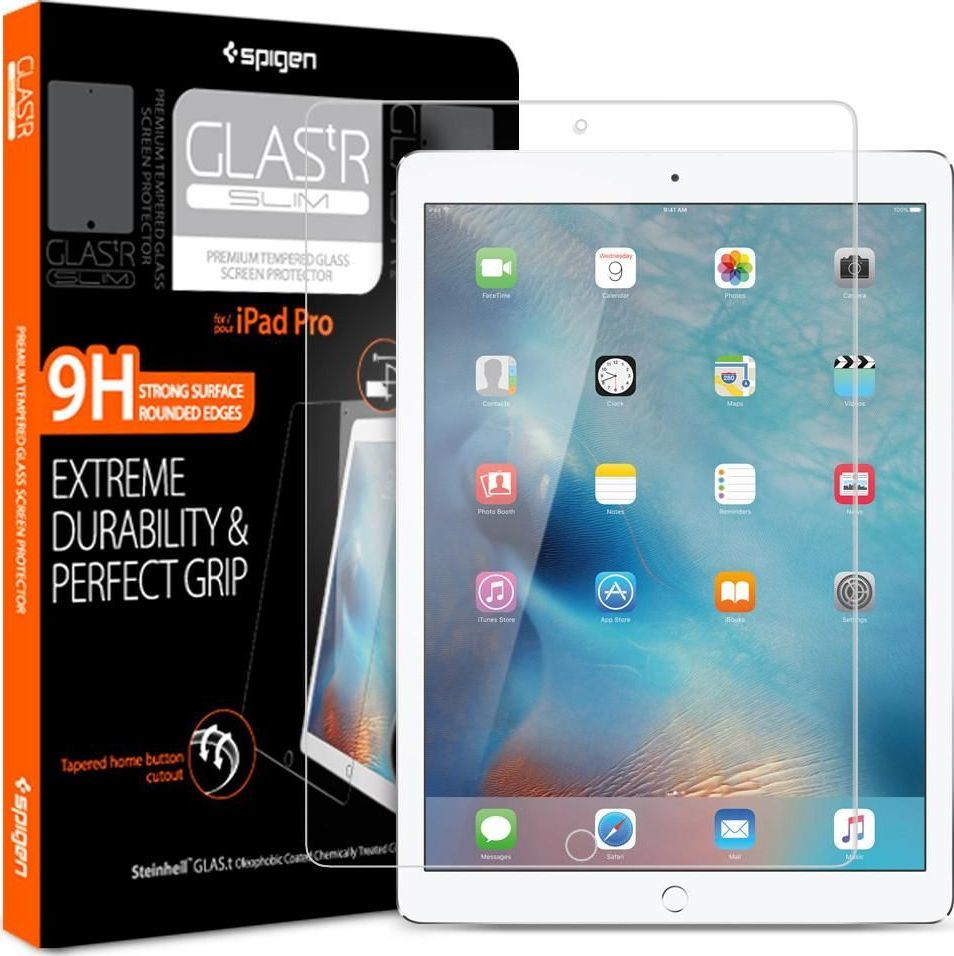 Xhami i mbrojtjes Spigen Glas.tR Slim për iPad Pro 12.9" 2018, 9H