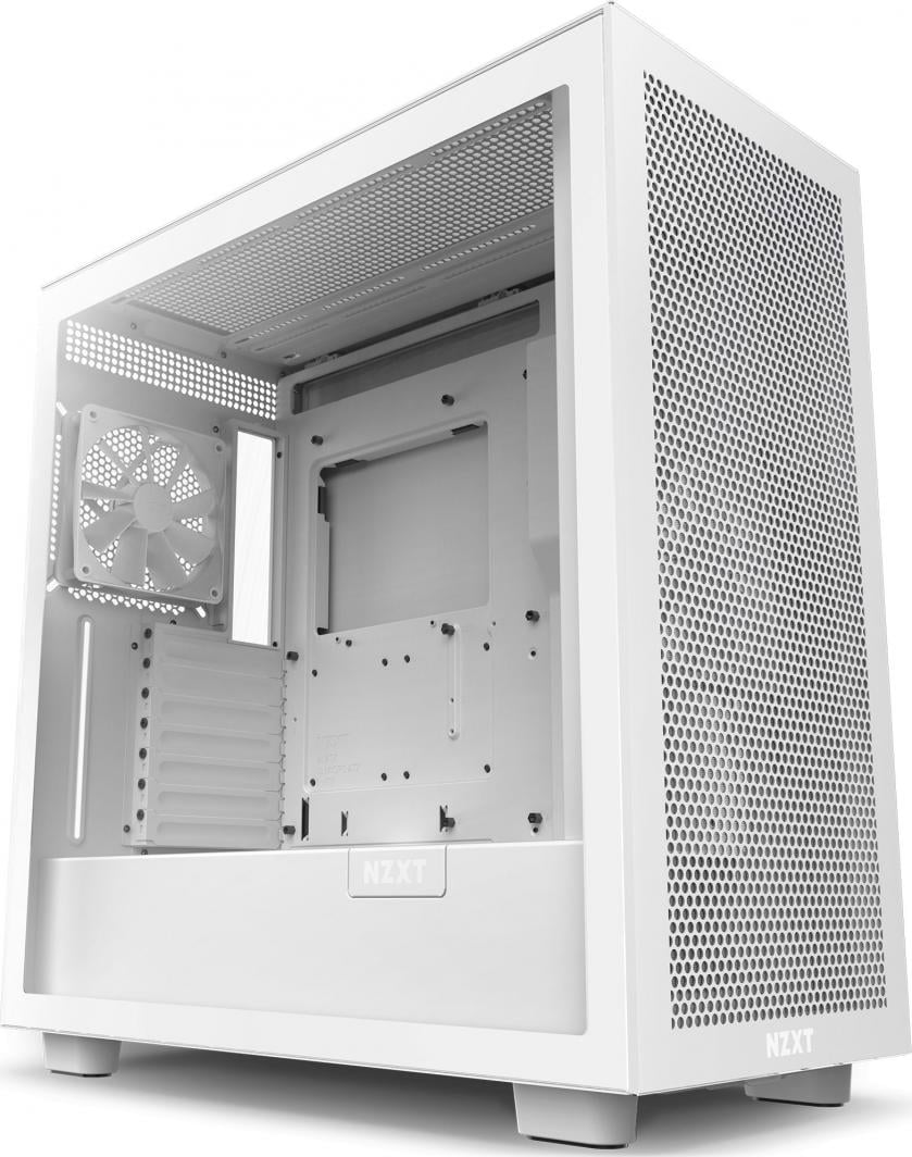 Kasë Nzxt H7 Flow (CM-H71FW-01), e bardhë