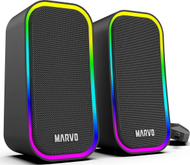Altoparlantë gaming Marvo SG-285 Havoc20, 6 W, me kabllo, të zinj