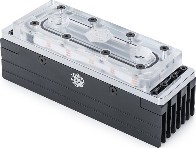 Ftohës memorie Bitspower Memory Cooler ARGB, set 4 copë, transparent