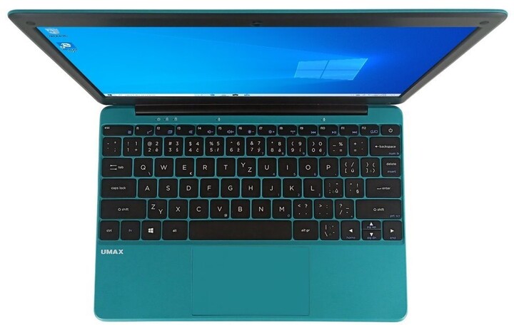 Laptop UMAX VisionBook 12WRx, 11.6 ", Intel Celeron N4020, 4GB RAM, 128GB eMMC, Intel UHD Graphics, i gjelbër