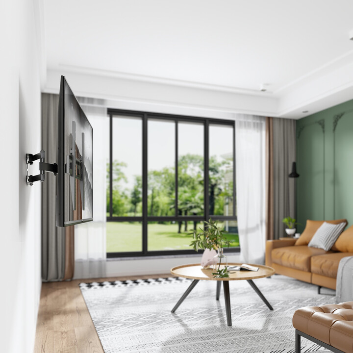 Mbajtëse Stell SHO 4600 për TV 32''-55'', e zezë