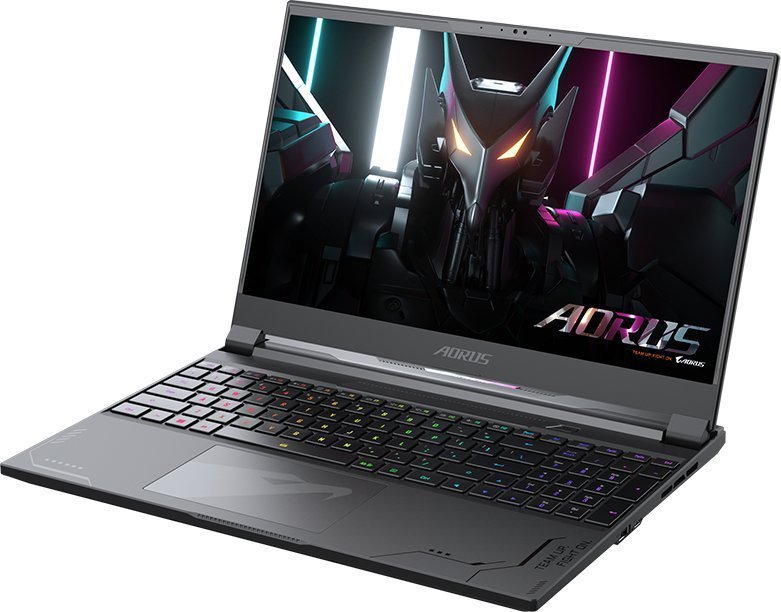 Лаптоп Gigabyte Aorus 15X ASF, Intel Core i7-13650HX, 16GB RAM, 1TB SSD, NVIDIA GeForce RTX 4070,темно сива боја