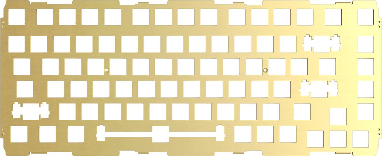Pllakë switch për tastierë Glorious GMMK Pro 75, bronz, ISO, ngjyrë ari