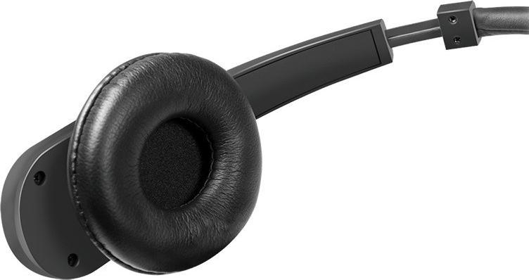 Kufje Bluetooth LogiLink, stereo, mikrofon i integruar, e zezë