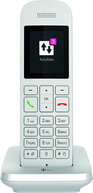 Telefon fiks Telekom Sinus 12, analog, ekran 2", i bardhë